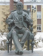 Памятники и бюсты писателю М.Е. Салтыкову-Щедрину