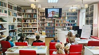 Библиотечный урок «Библиотека в ритме времени»